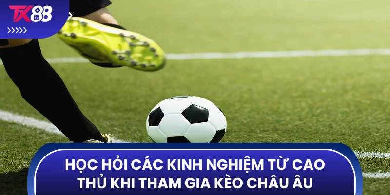 Học hỏi các kinh nghiệm từ cao thủ khi tham gia kèo châu Âu
